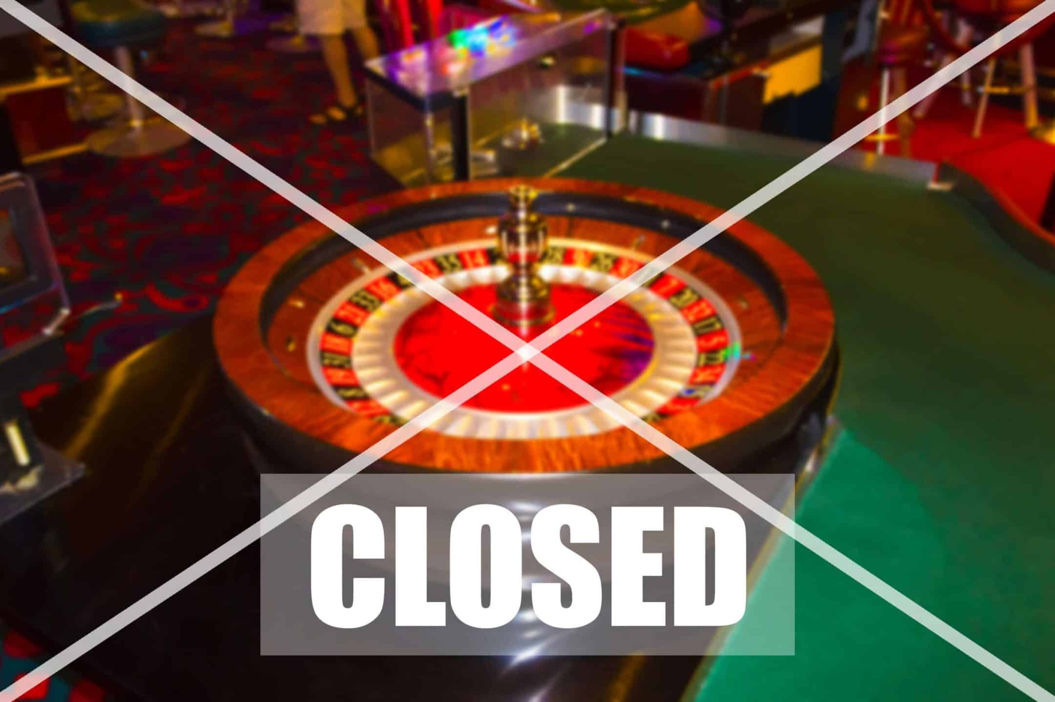 Casino’s dicht om 18:00