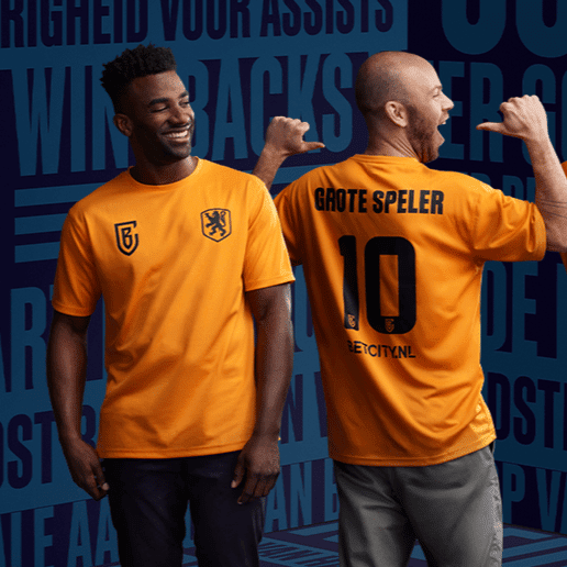 betcity oranje shirt