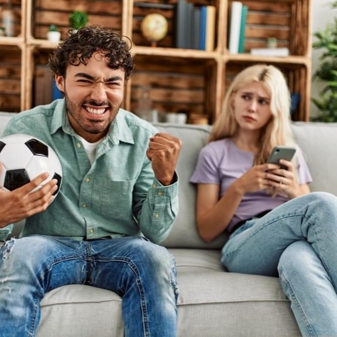 Voetbal saai