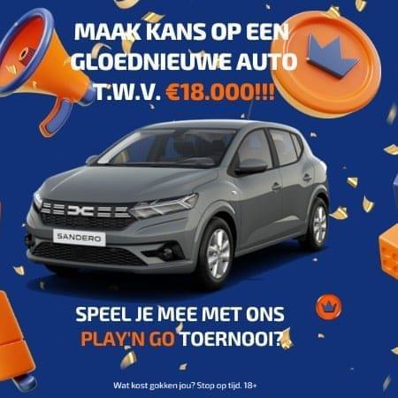 Win een gloednieuwe auto via Betnation!
