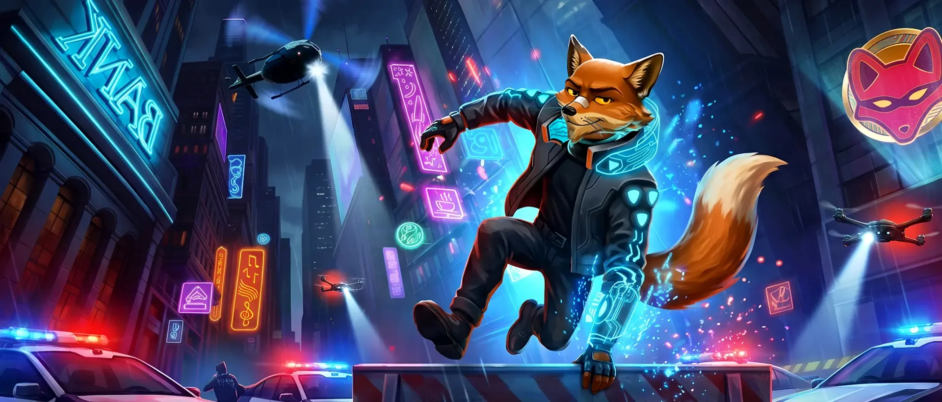 Redtail Robber Cash Vault Heist