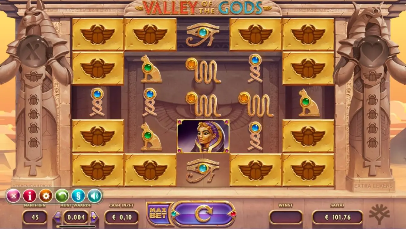 Mayan Rush 4 Valley of the gods - basisspel - beginscherm