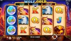 Wolf Gold 4 Wolf gold coins