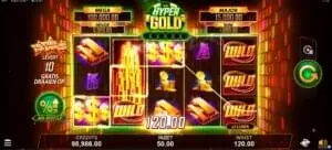 Hyper gold link and win base game