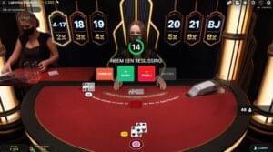 Lightning blackjack evolution choice