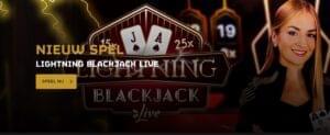 Lightning blackjack evolution