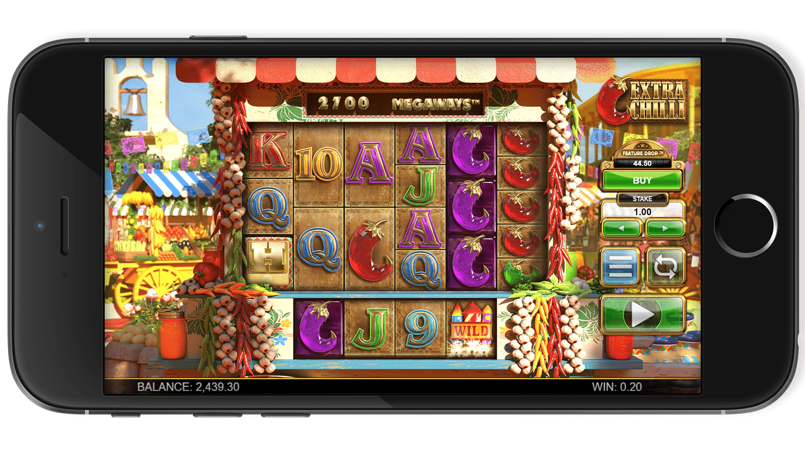 Extra chilli megaways base game