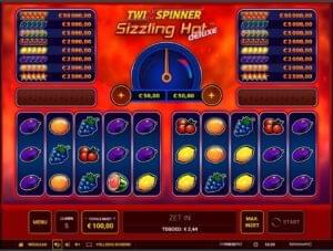 Twin spinner sizzling hot deluxe 50-50