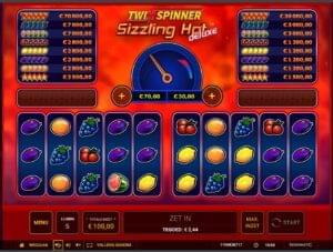 Twin spinner sizzling hot deluxe 70-30