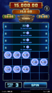 Thunder struck wild lightning