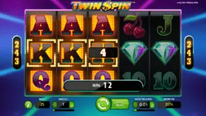 Twin spin rol 1 3 gelijke symbolen