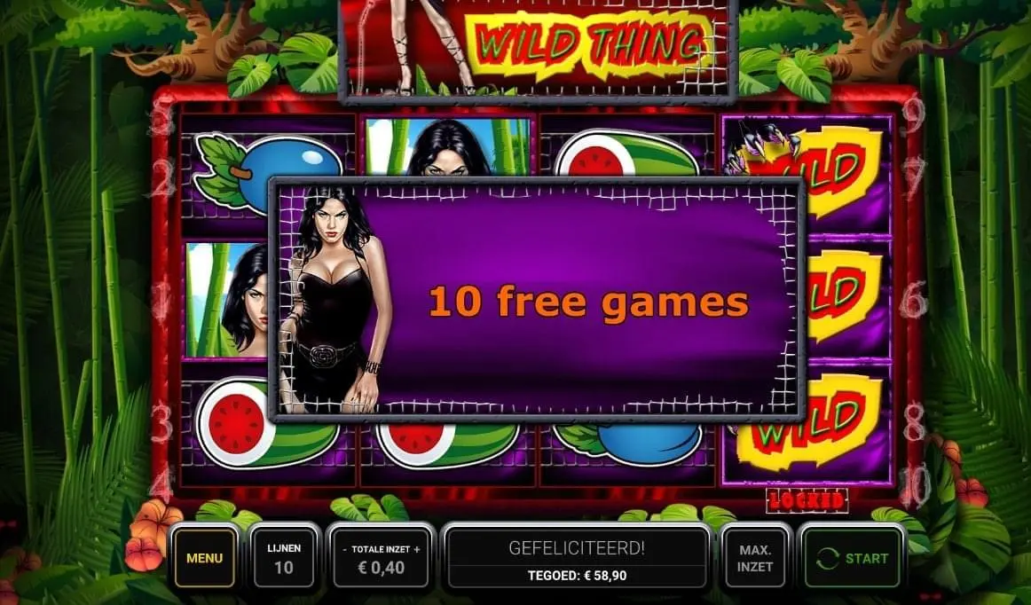 10 free games wild thing
