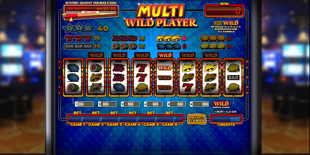 Win met wild symbool