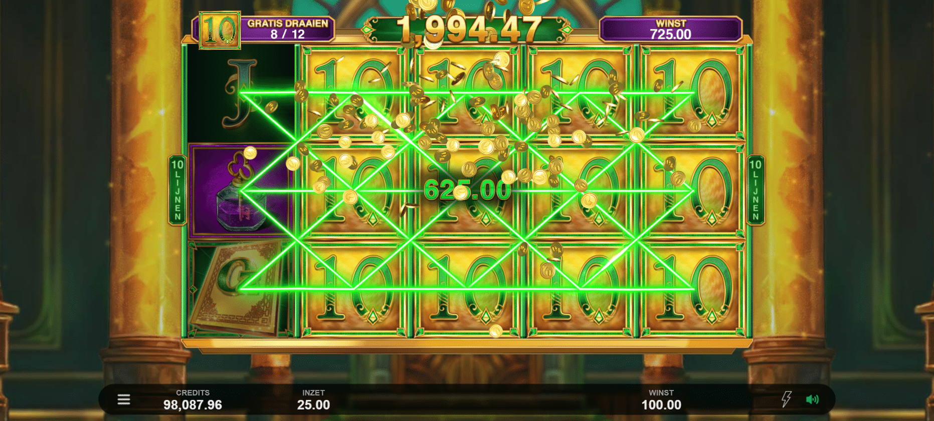 Free spin book of oz big win