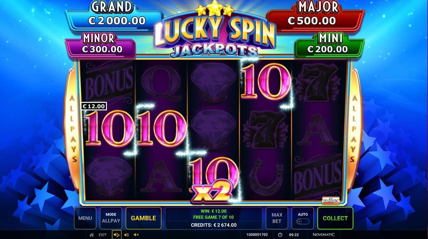 Lucky spin free games
