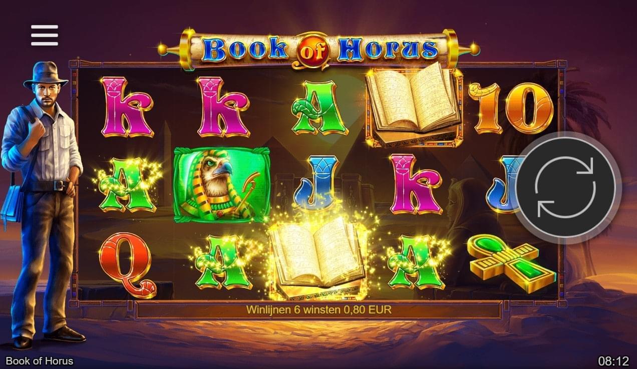 Book of horus wild symbool