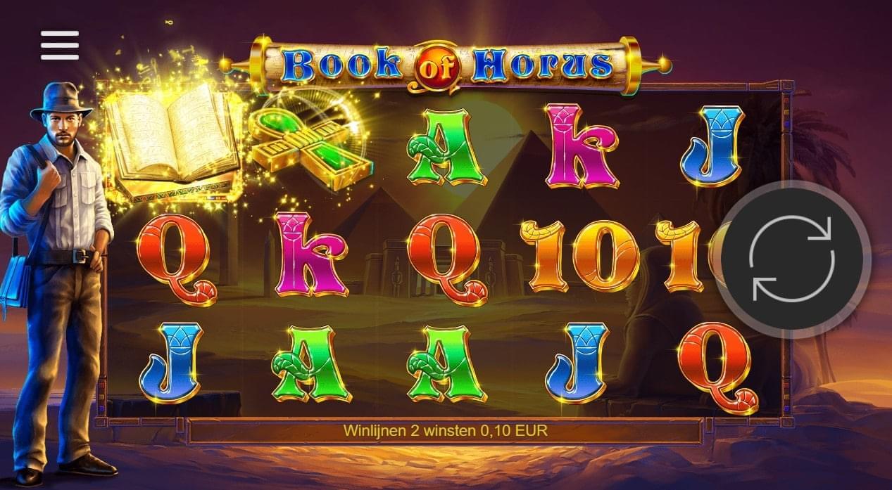 Book of horus wild win