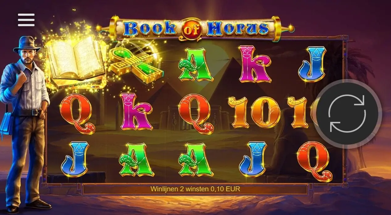 Book of horus wild win