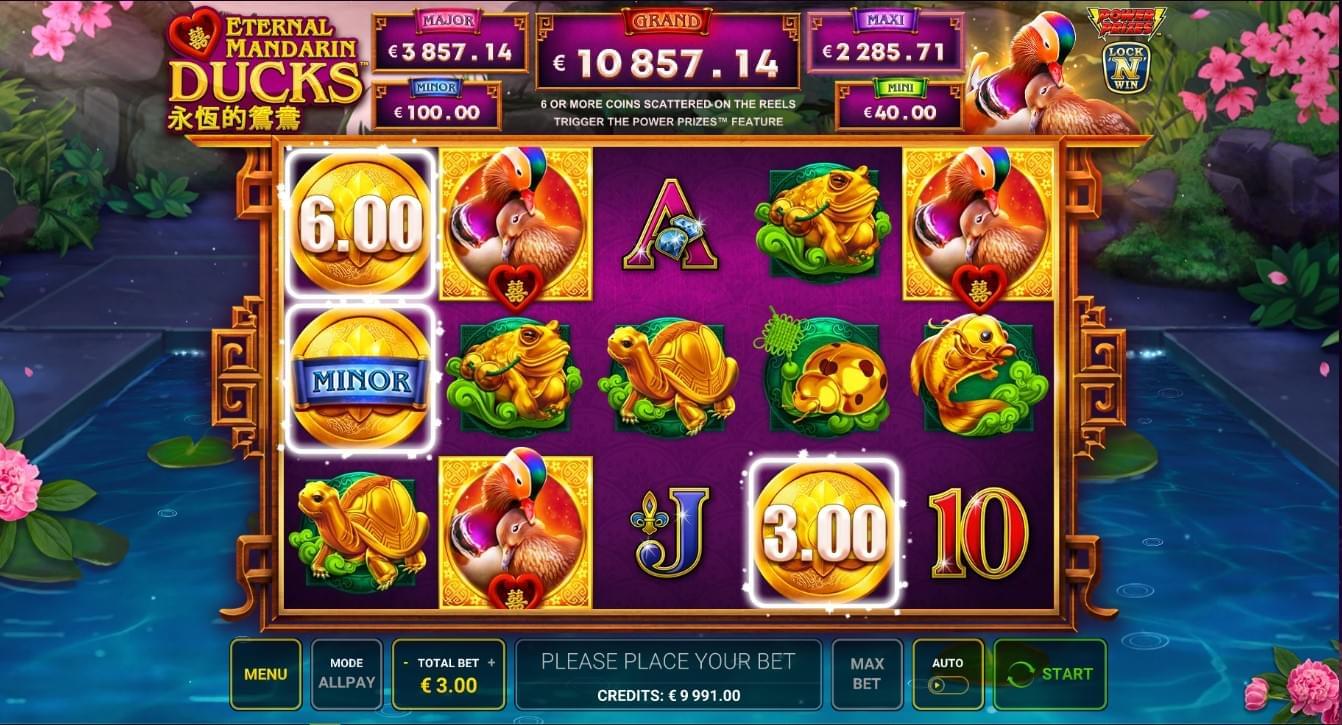 Eternal mandarin ducks base