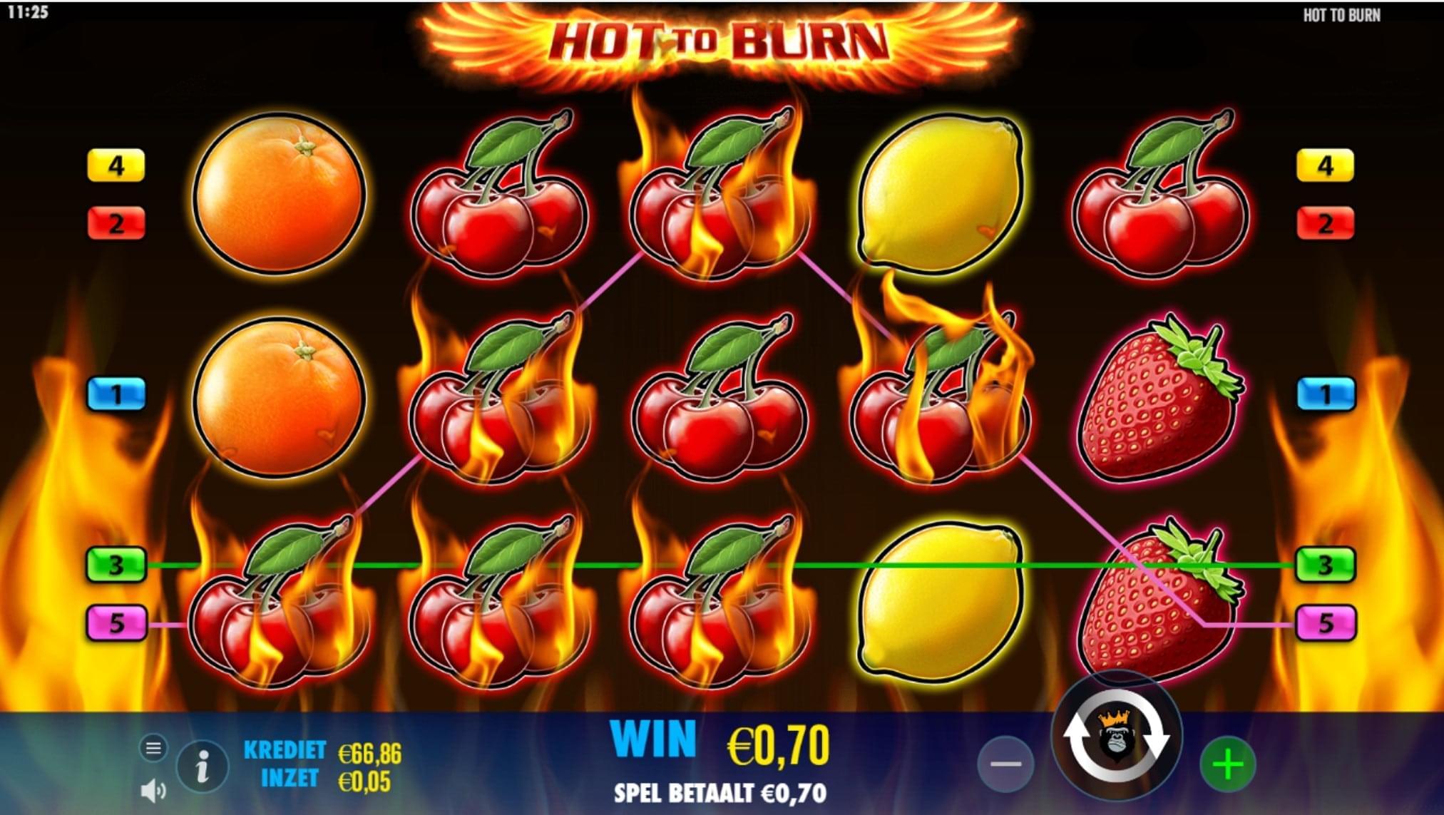 Hot to burn pragmatic play