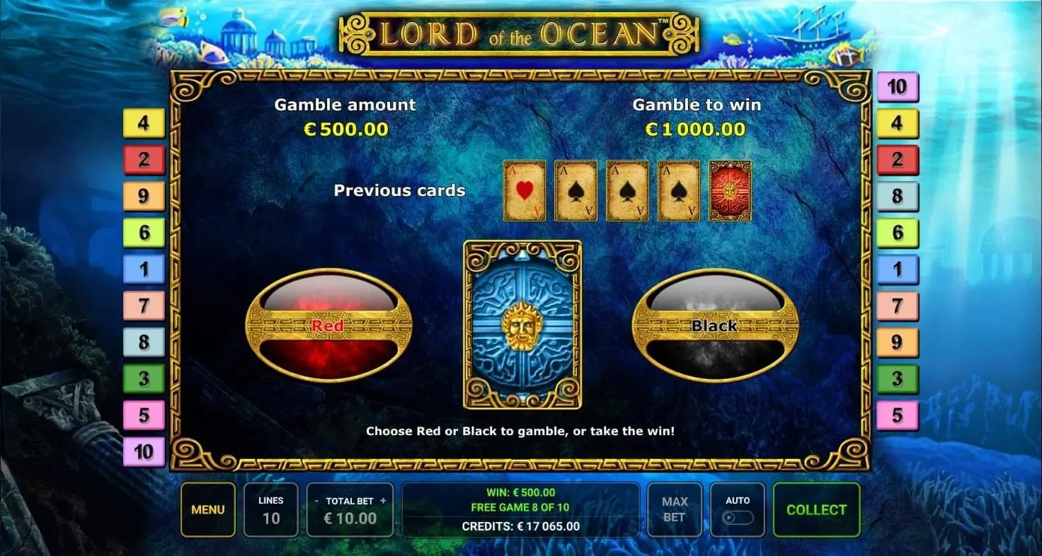 lord of the ocean gamble