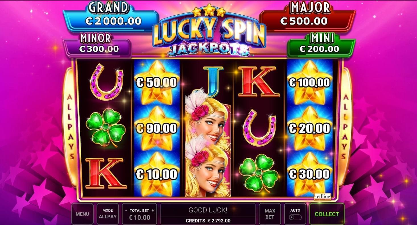 Lucky spin background