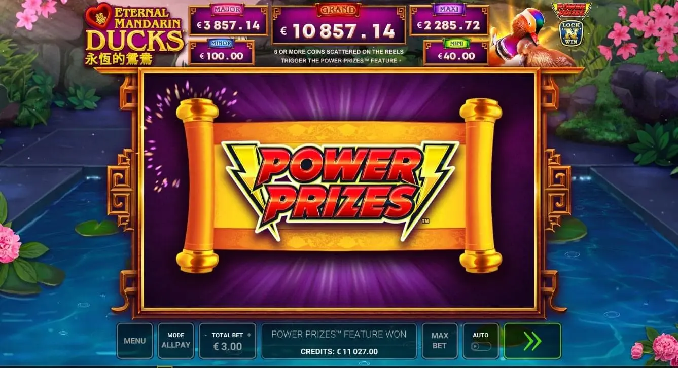 power prize feature