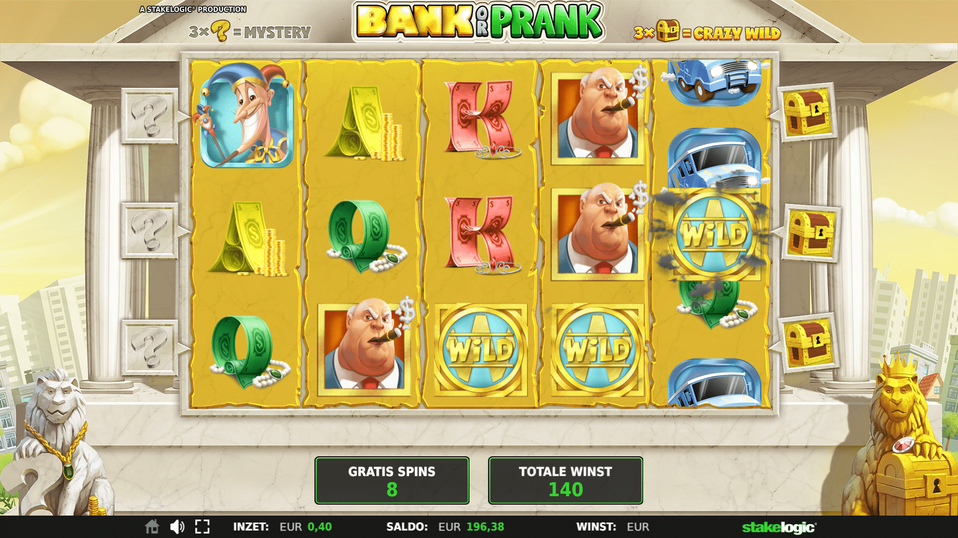 free games bank or prank crazy wilds stakelogic