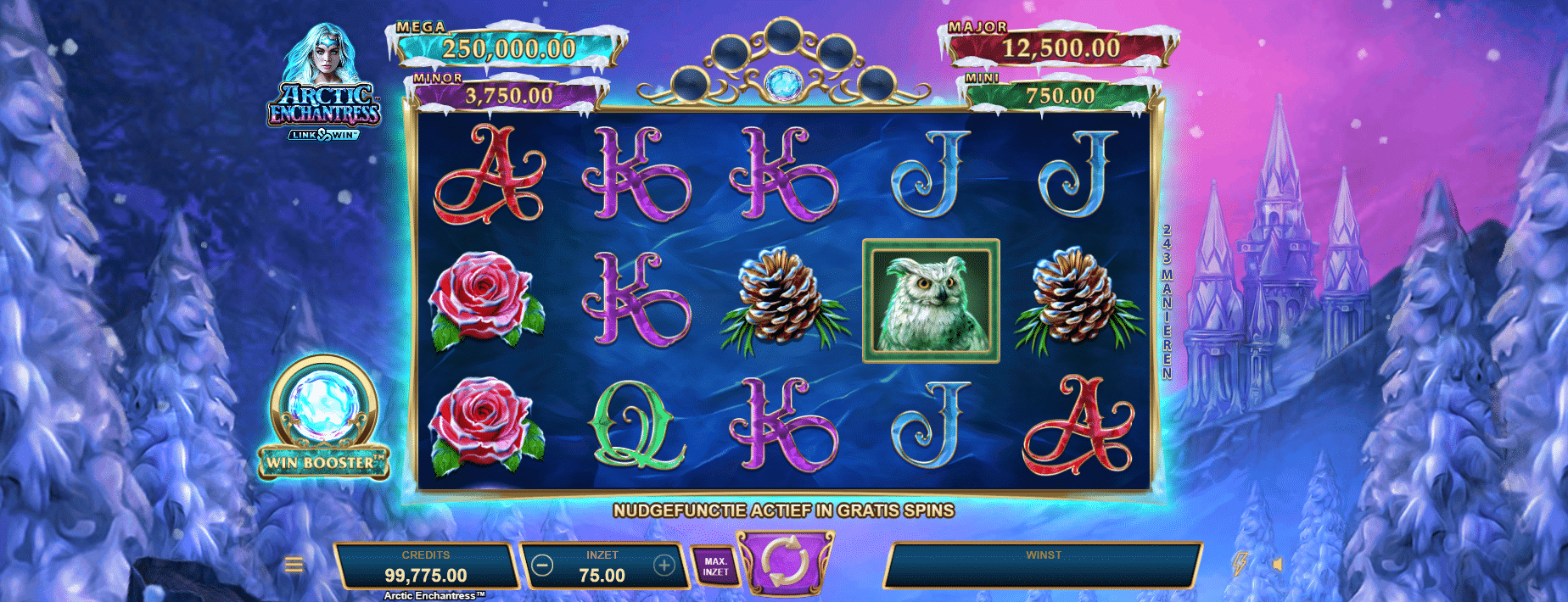 Ice orbs boost enchantress