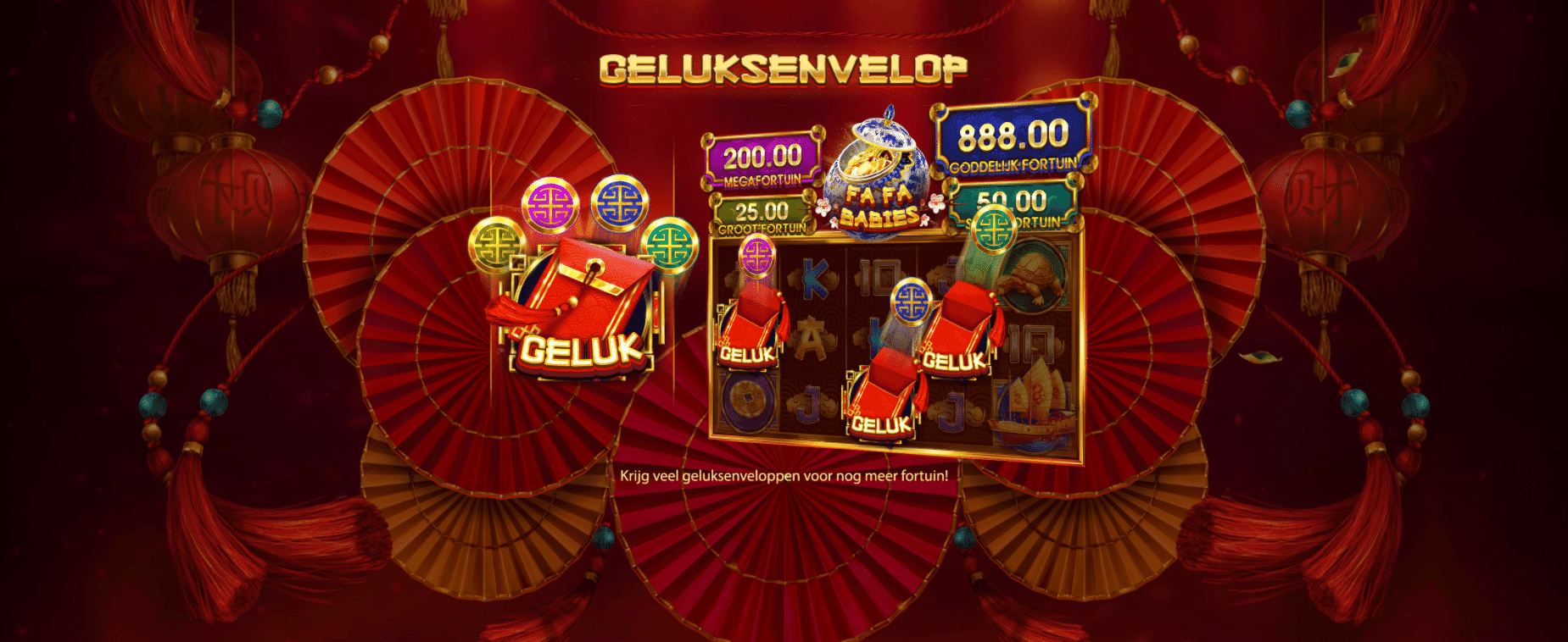 Fa Fa Babies 5 Geluksenvelop fa fa babies
