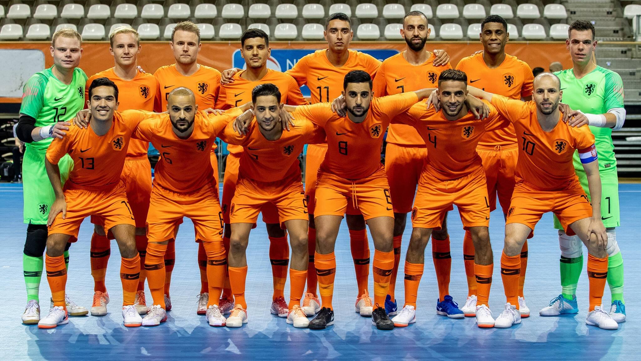 Futsal team nederland ek 2022