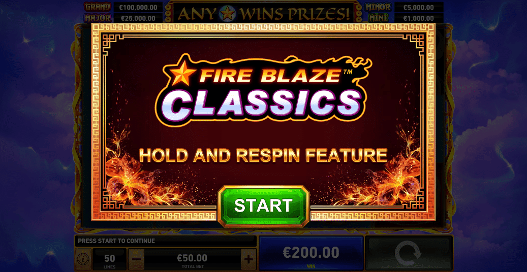 Eternal lady fire blaze classic respin