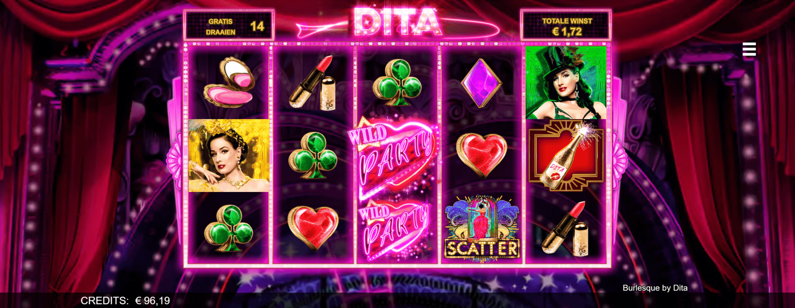 Wild party burlesque by dita