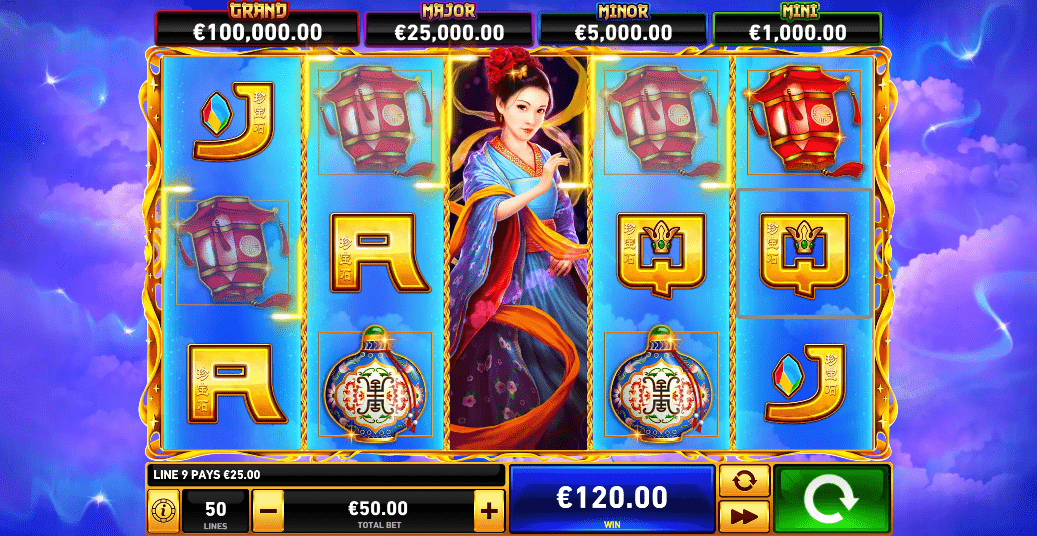 Wild symbool eternal lady