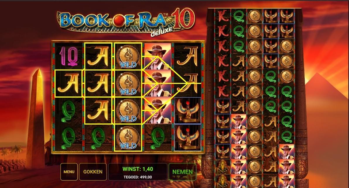 Wilds overzetten book of ra 10 deluxe