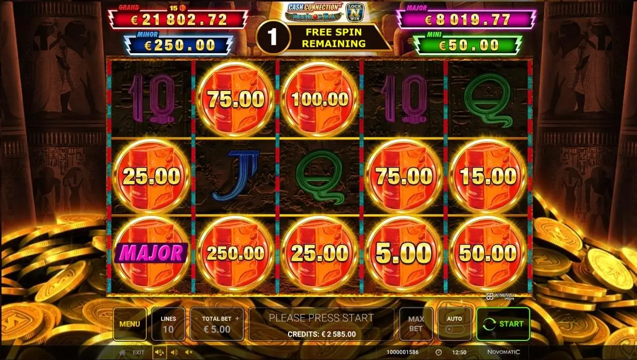 major jackpot spin and win