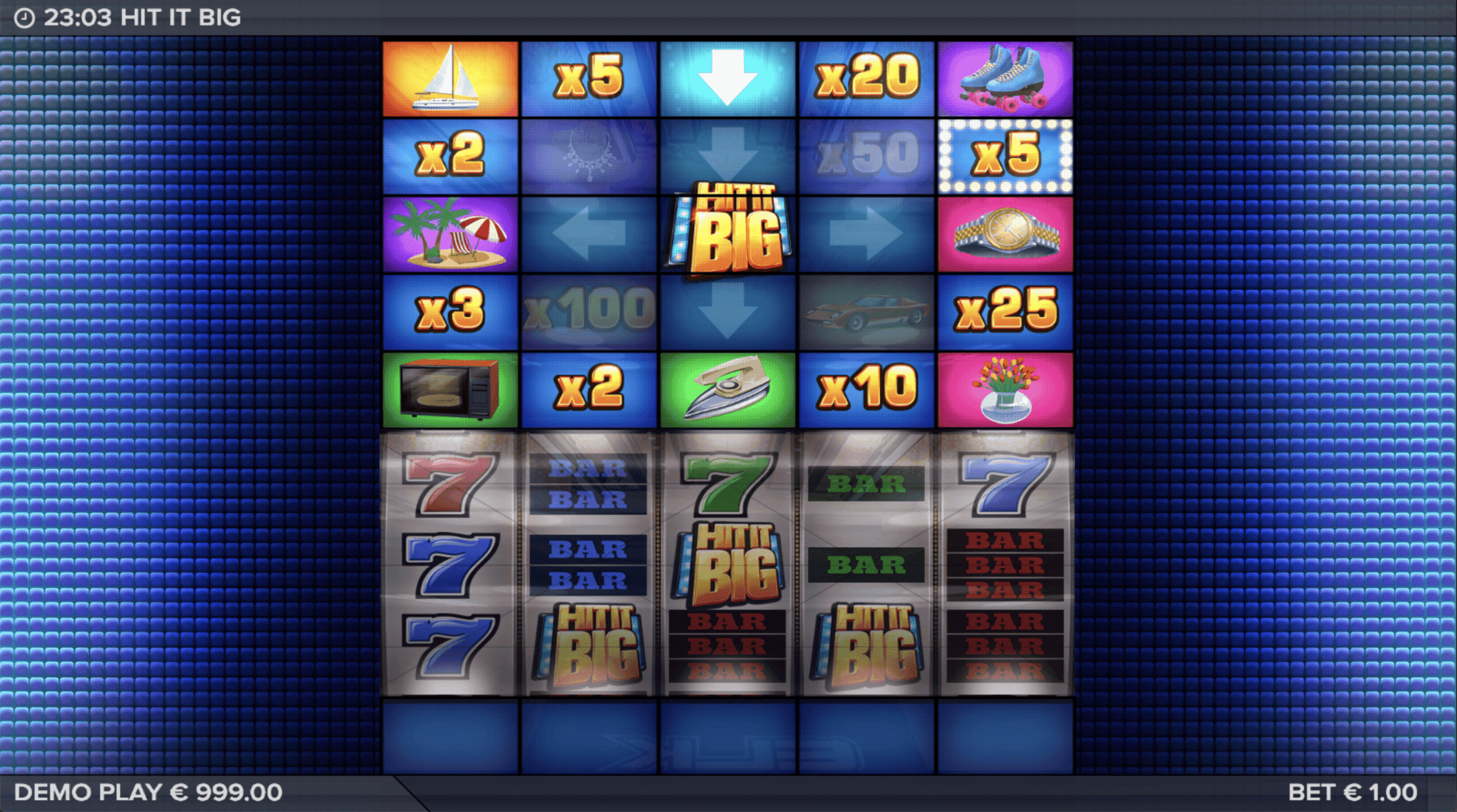 Big hit buitenste ring