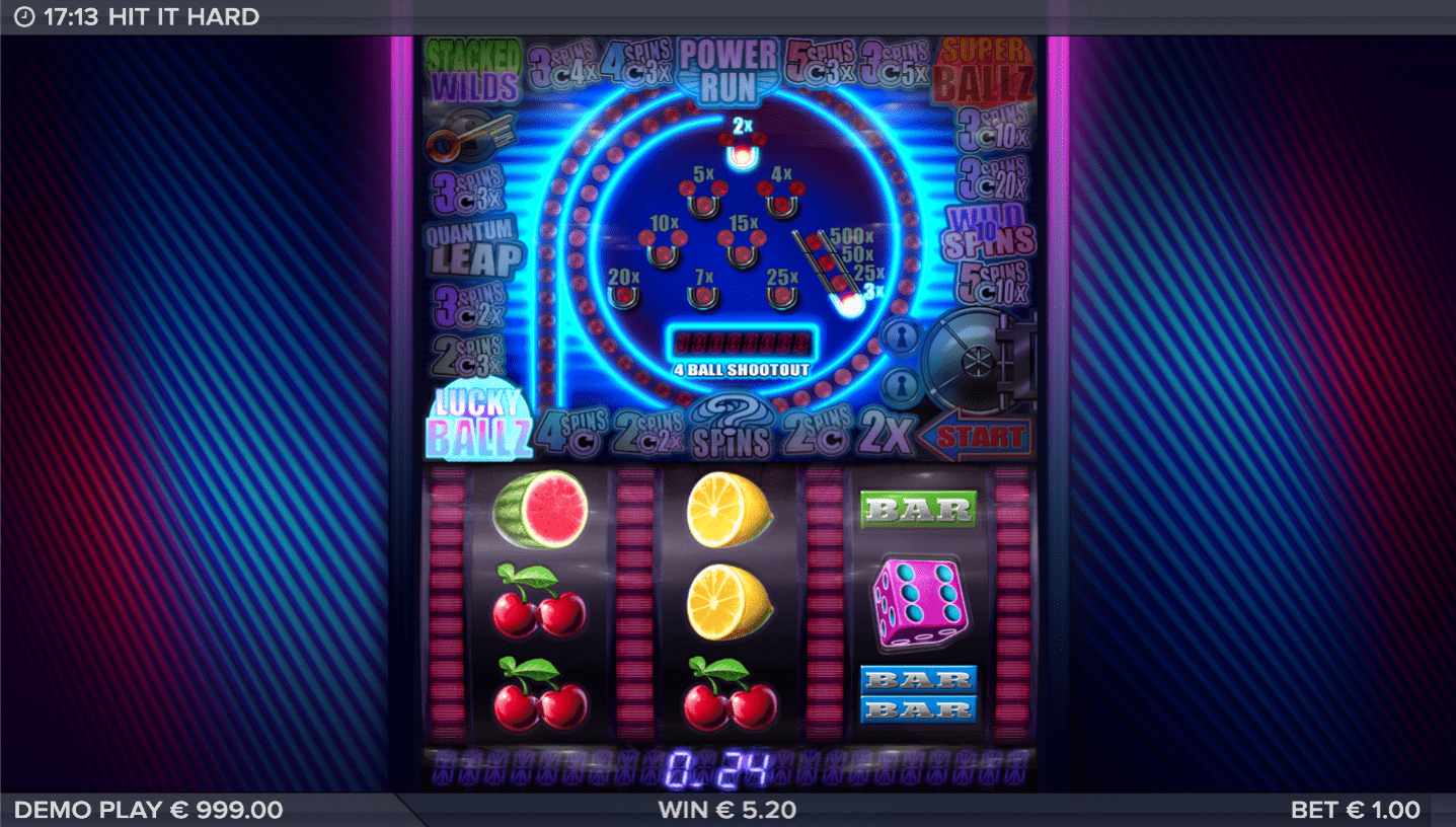 Hit it hard lucky ballz