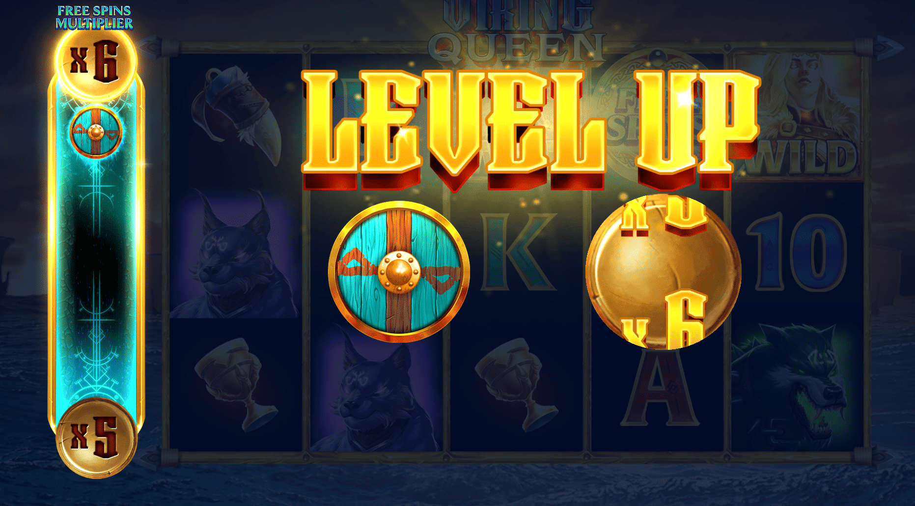 Level up multiplier viking queen