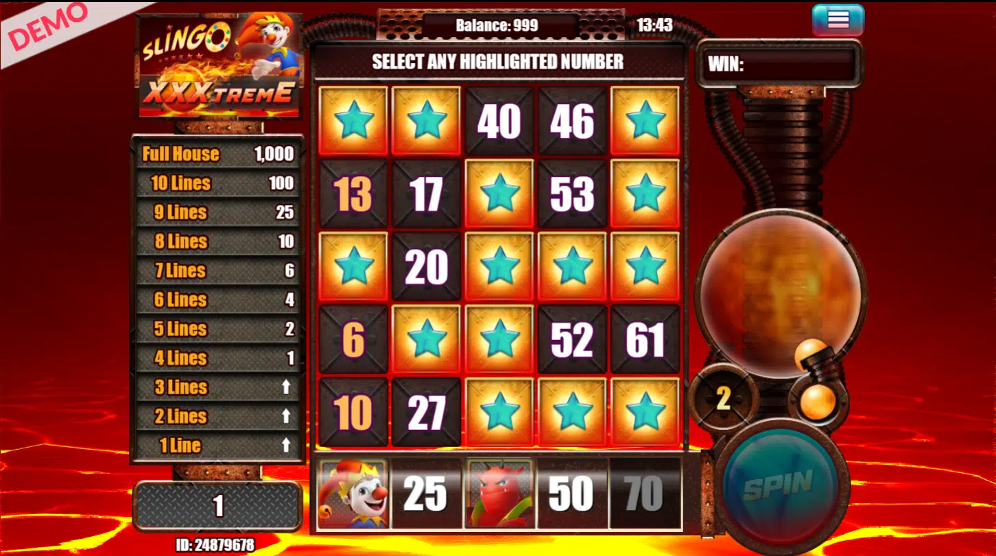 Rode duivel slingo xxxtreme