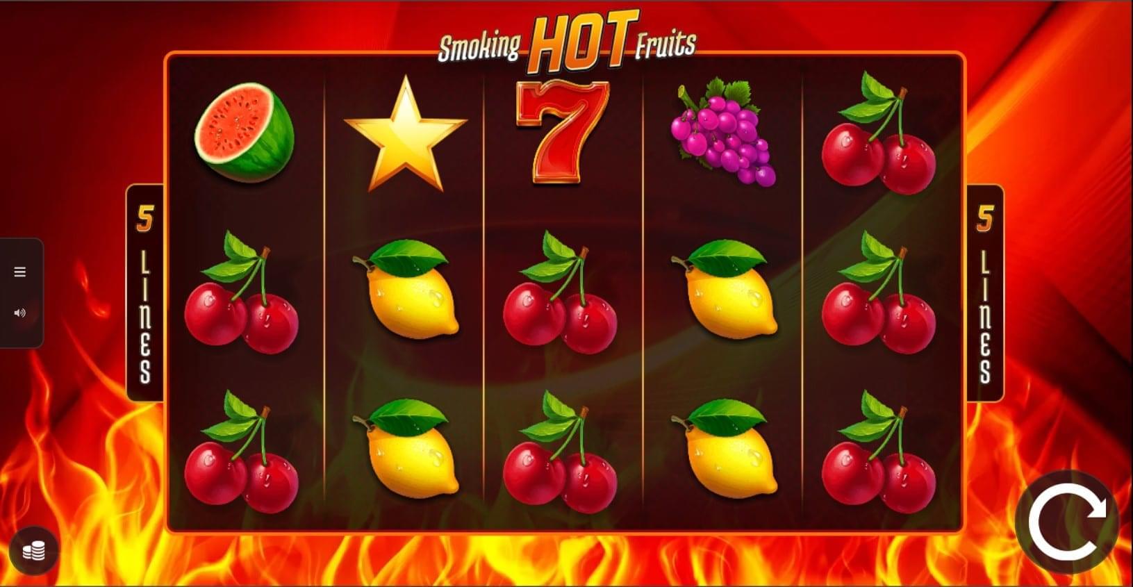 Banner smoking hot fruits toto