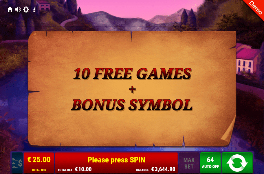 Book of romeo and julia 10 free games bonus symbol