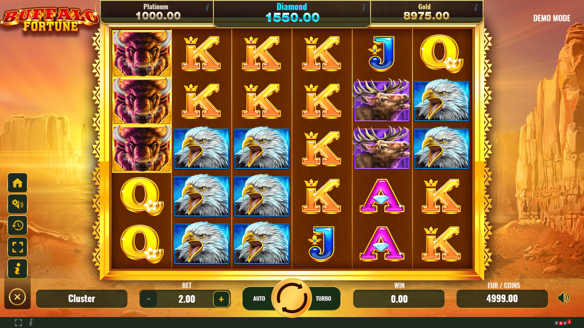 Base game buffalo fortune