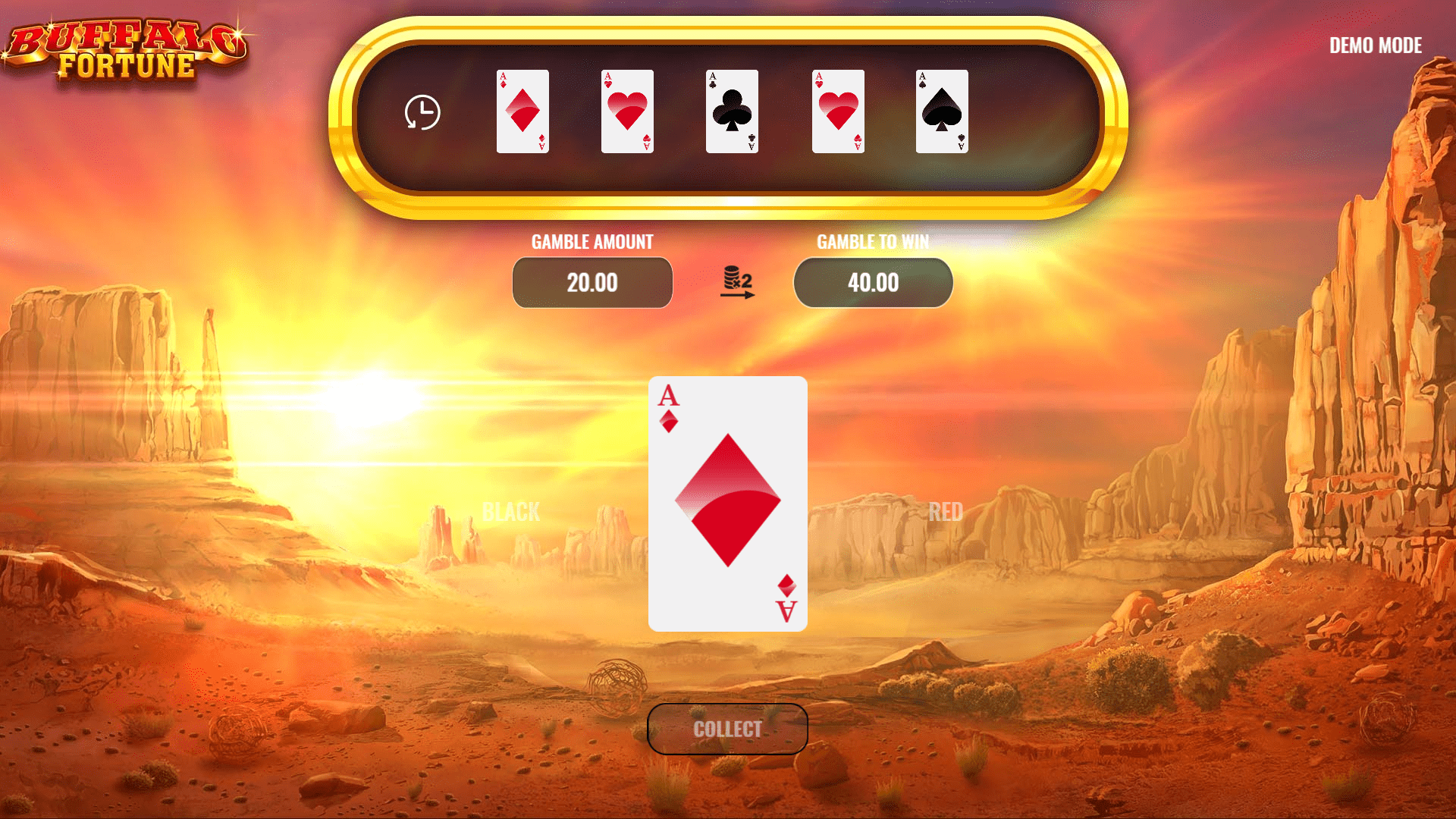 Gamble buffalo fortune