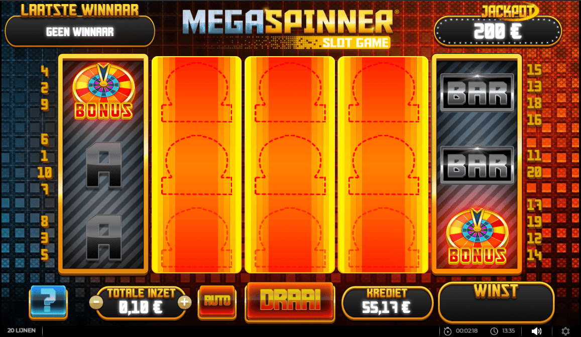 Scatter mega spinner