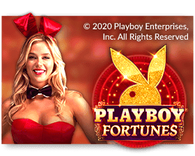 Playboy fortunes logo tekst