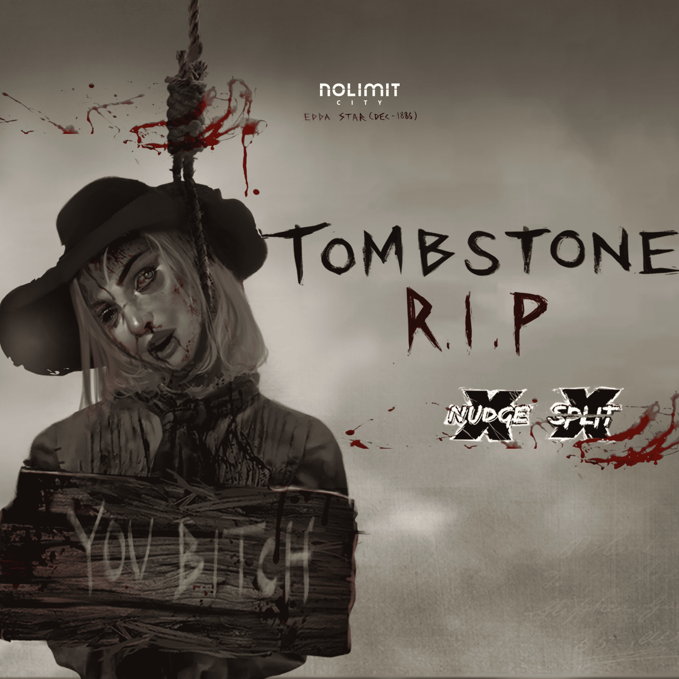 Tombstone rip logo square