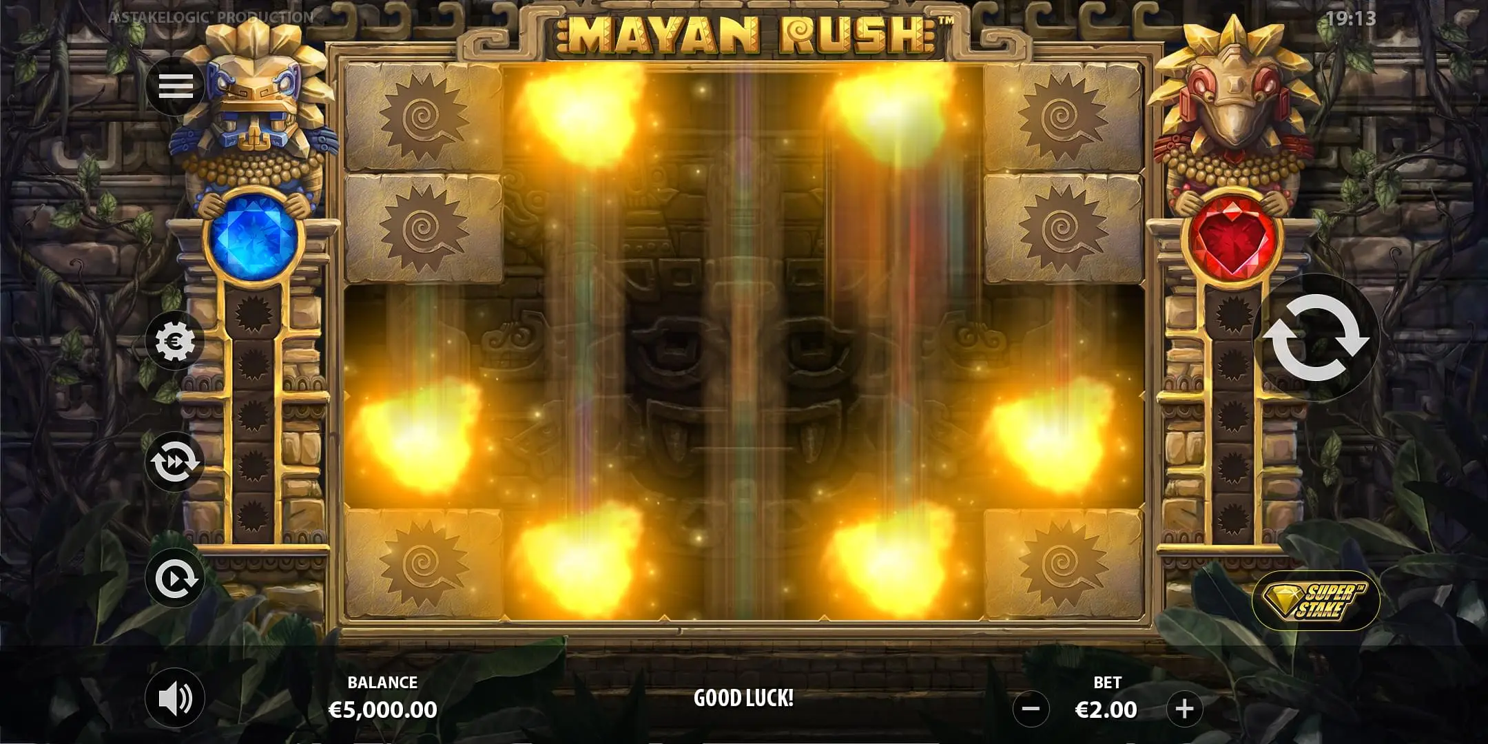 Mayan Rush 16 Base game mayan rush blocker