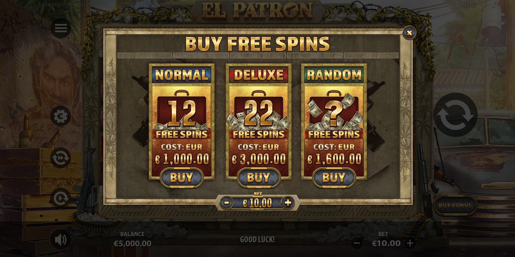 Bonus kopen el patron