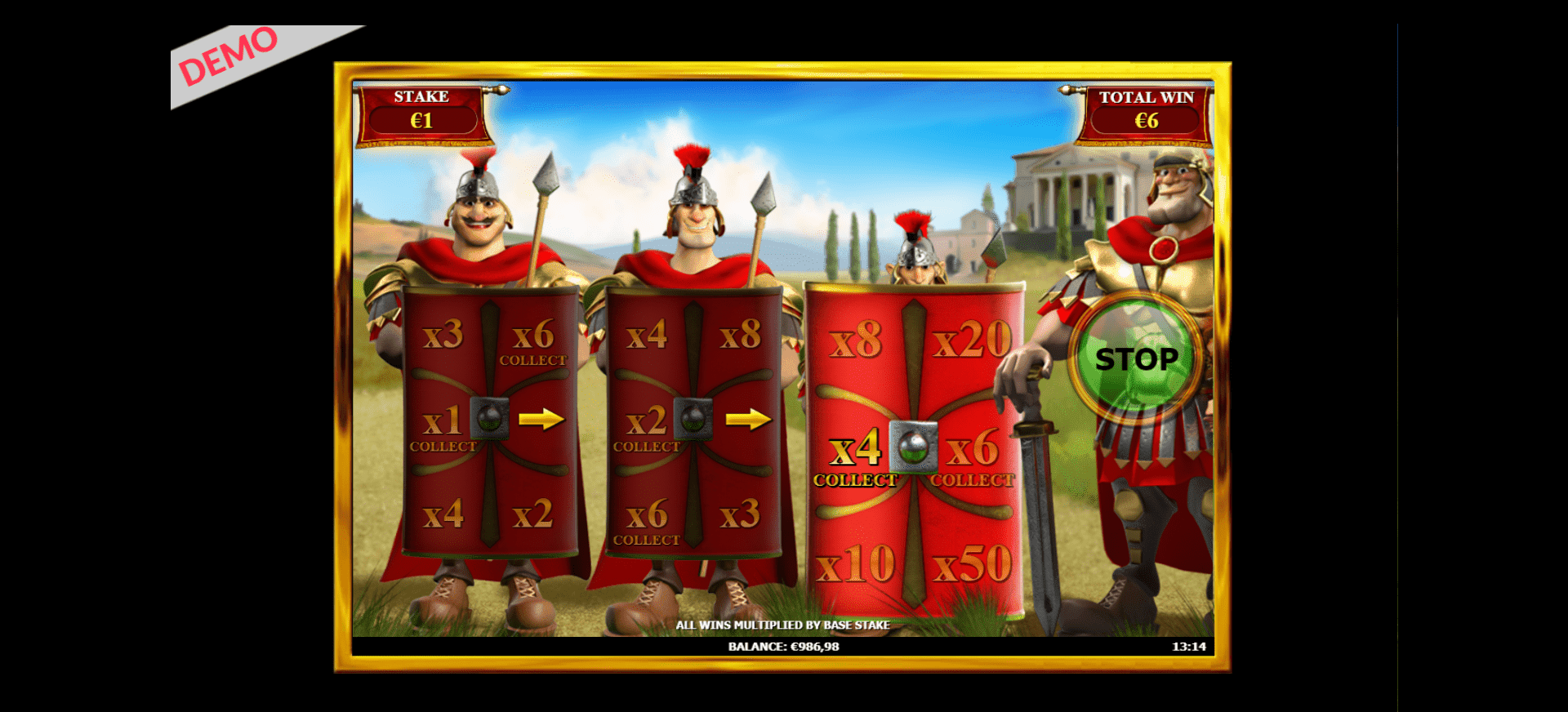 Prizes on parade slingo centurion choose 3